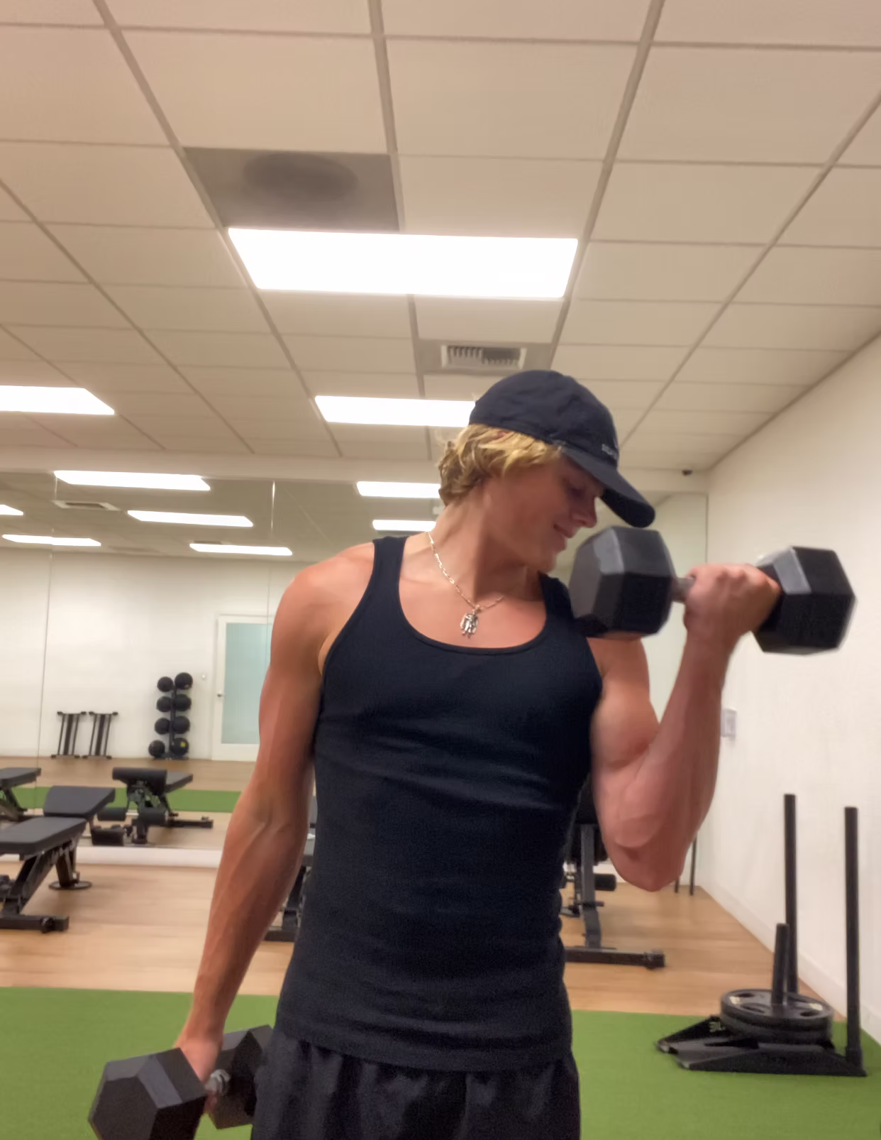 Battle ropes workout